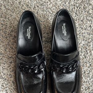 Heeled Loafers Patent Leather